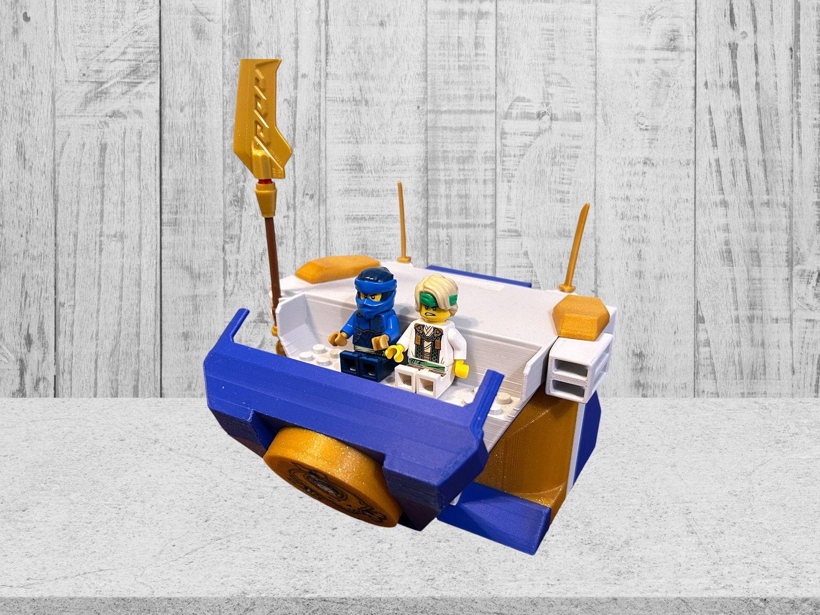 Ninja Battle Chest - 2-in-1 Spardose & Spielfigur-Halter 3D-gedruckte – Bild 6