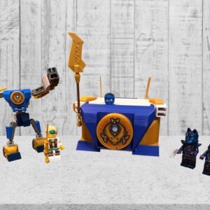 Ninja Battle Chest - 2-in-1 Spardose & Spielfigur-Halter 3D-gedruckte