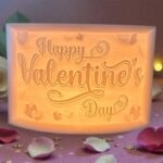 Lithophanie Happy Valentine Day